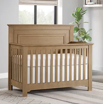William Straight Panel Convertible Crib - August Child - Image 2