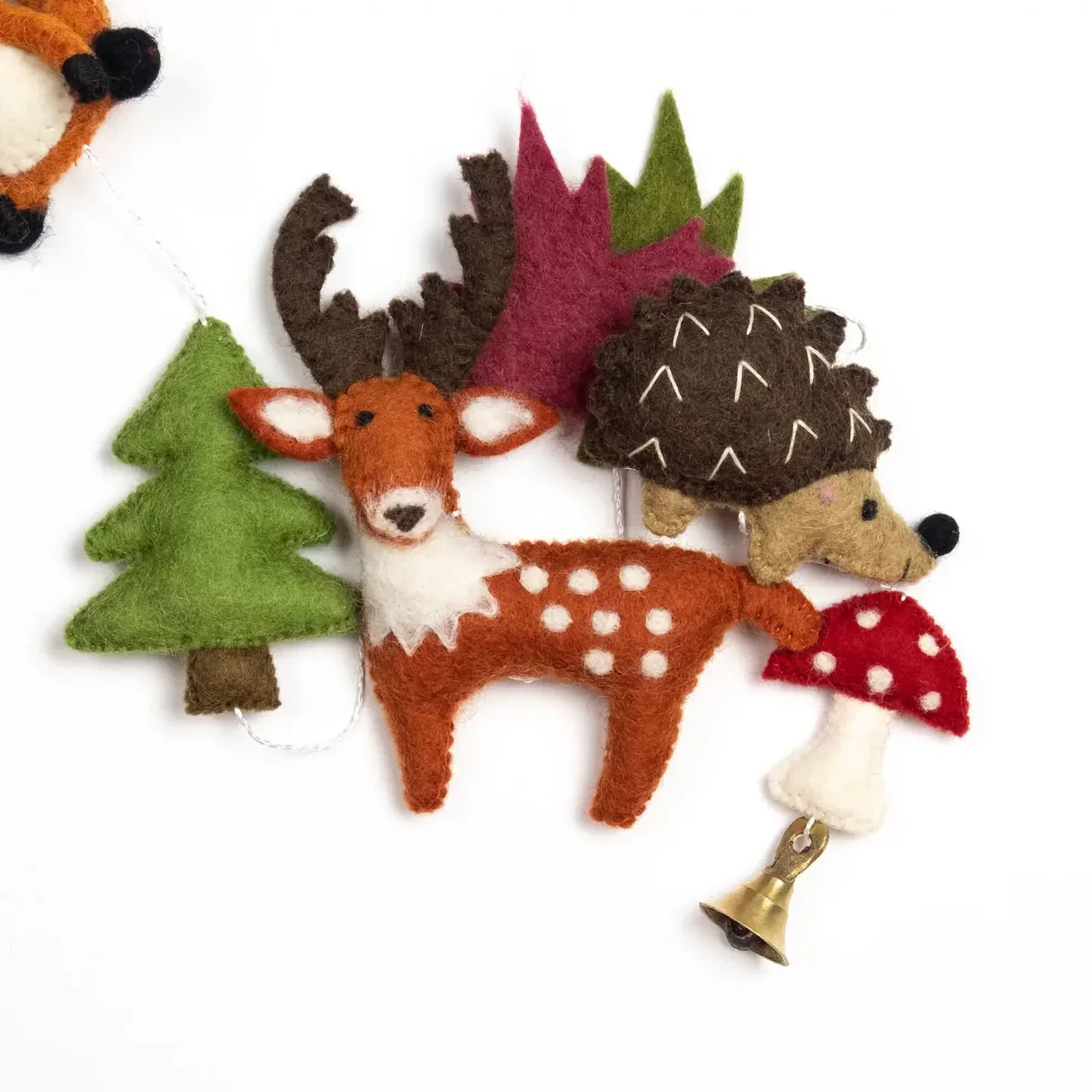 Winding Road Garland - Forest Animals - Image 2