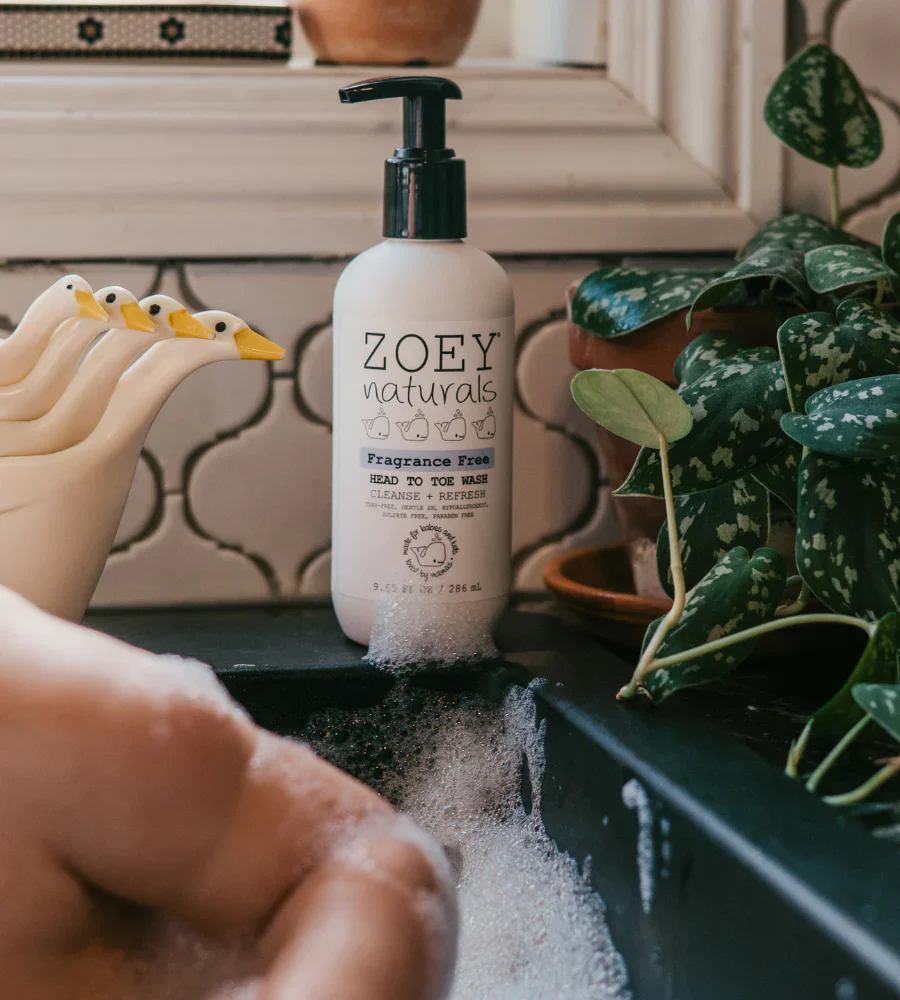 Zoey Naturals Fragrance Free Head To Toe Wash - Image 4