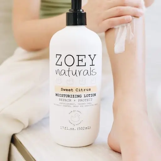 Zoey Naturals Sweet Citrus Moisturizing Lotion - Image 2