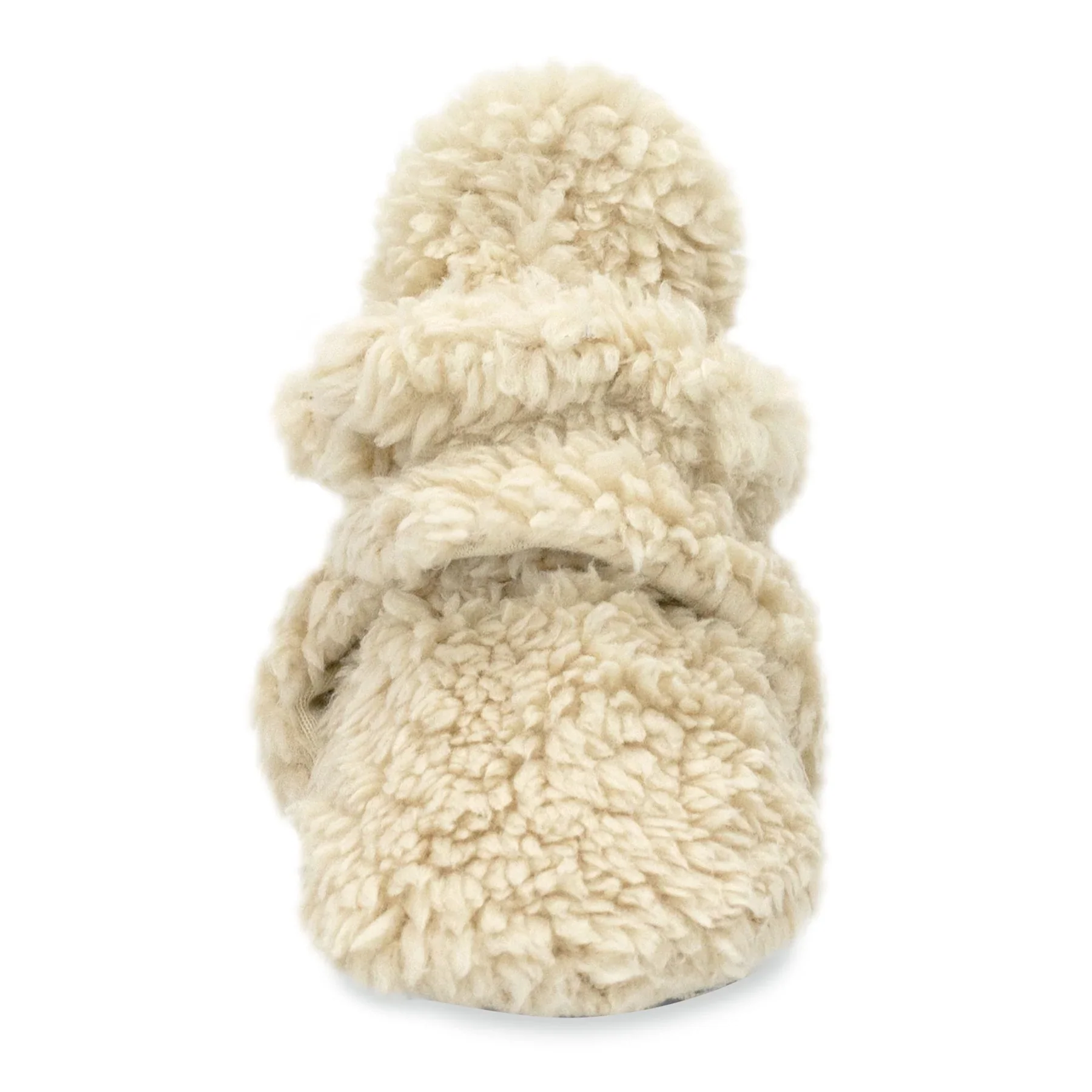 Zutano Furry Booties - Oat - Image 4
